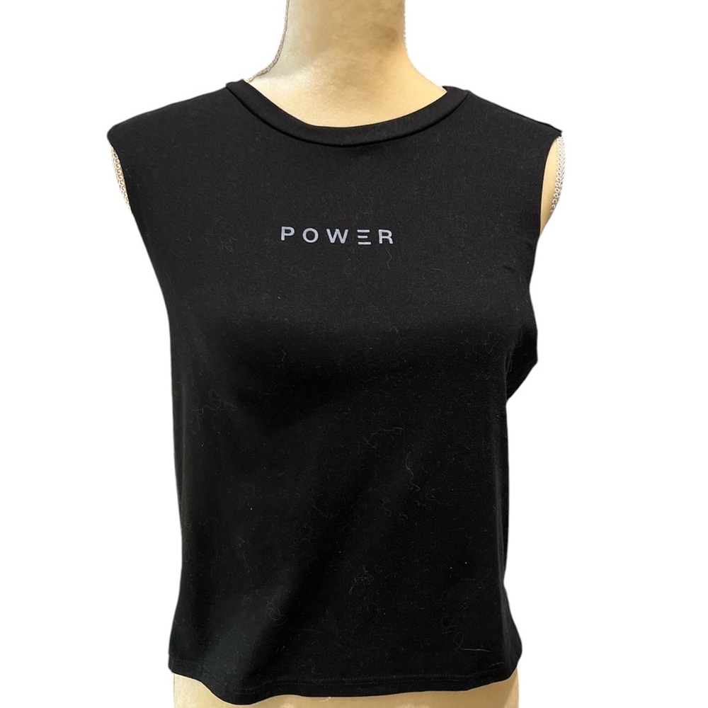 lovers of hYOUmanity size XS black “Power” muscle‎ tank